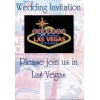 Vegas in Lights Wedding Invitation